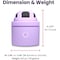 Pivo Pod Lite Auto Face Tracking Phone Holder, 360 deg. Rotation, Handsfree Video Recording - Purple PV-P1L03 - alternate 3